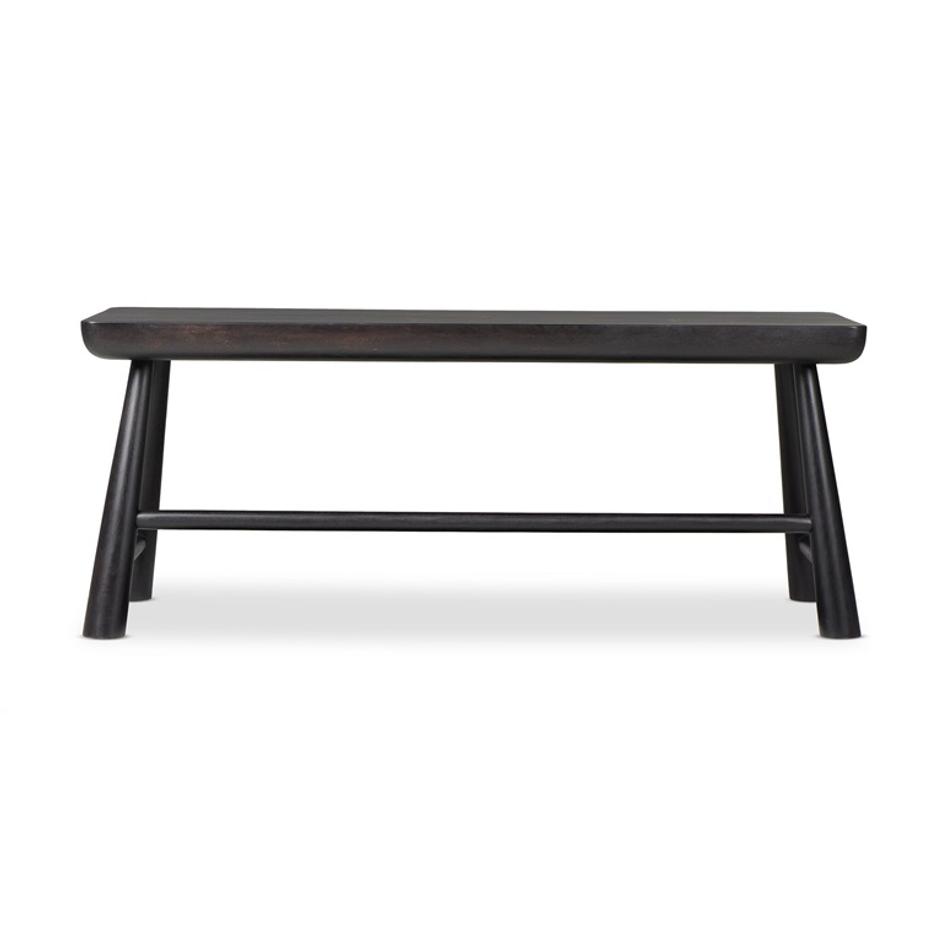 Lorik Desk - Worn Black Acacia by Four Hands