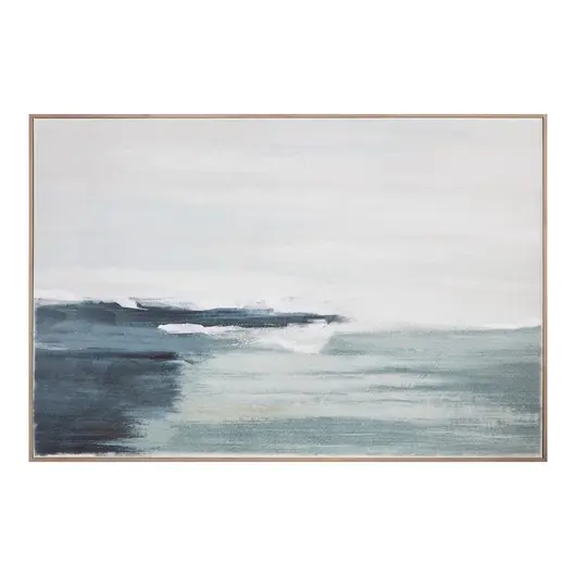 SHORELINE FRAMED PAINTING by Moes Home
