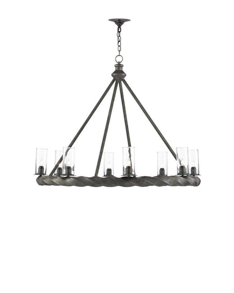 Orson Chandelier In Light Molé by Currey & Company