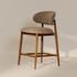 Ellie Counter Stool Light Brown by Moes Home