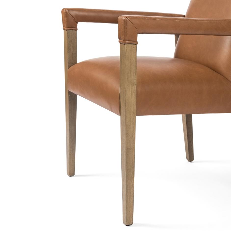 Reuben Dining Chair In Sierra Butterscotch by FOUR HANDS