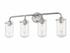 Delaney 4 Light Vanity in Brushed Nickel Finish by Z-Lite