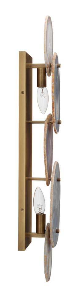 Trinity Wall Sconce, Agate by Jamie Young