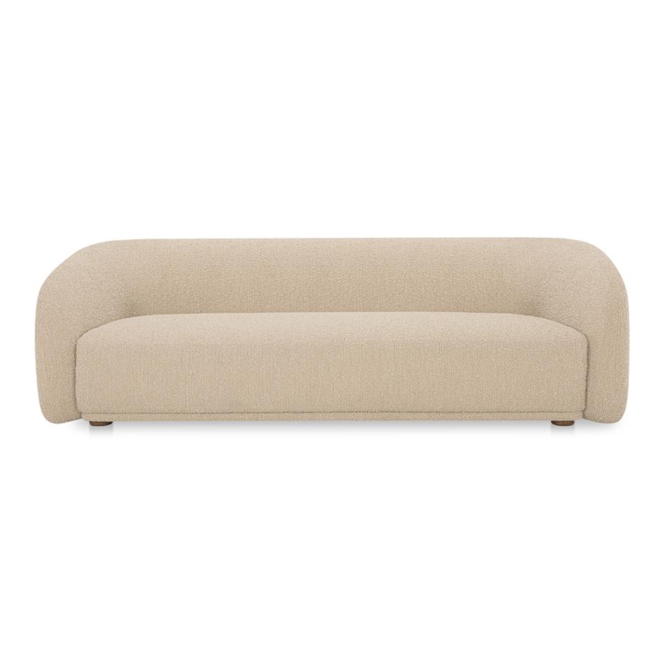 Faye Sofa Beige Boucle by Moes Home