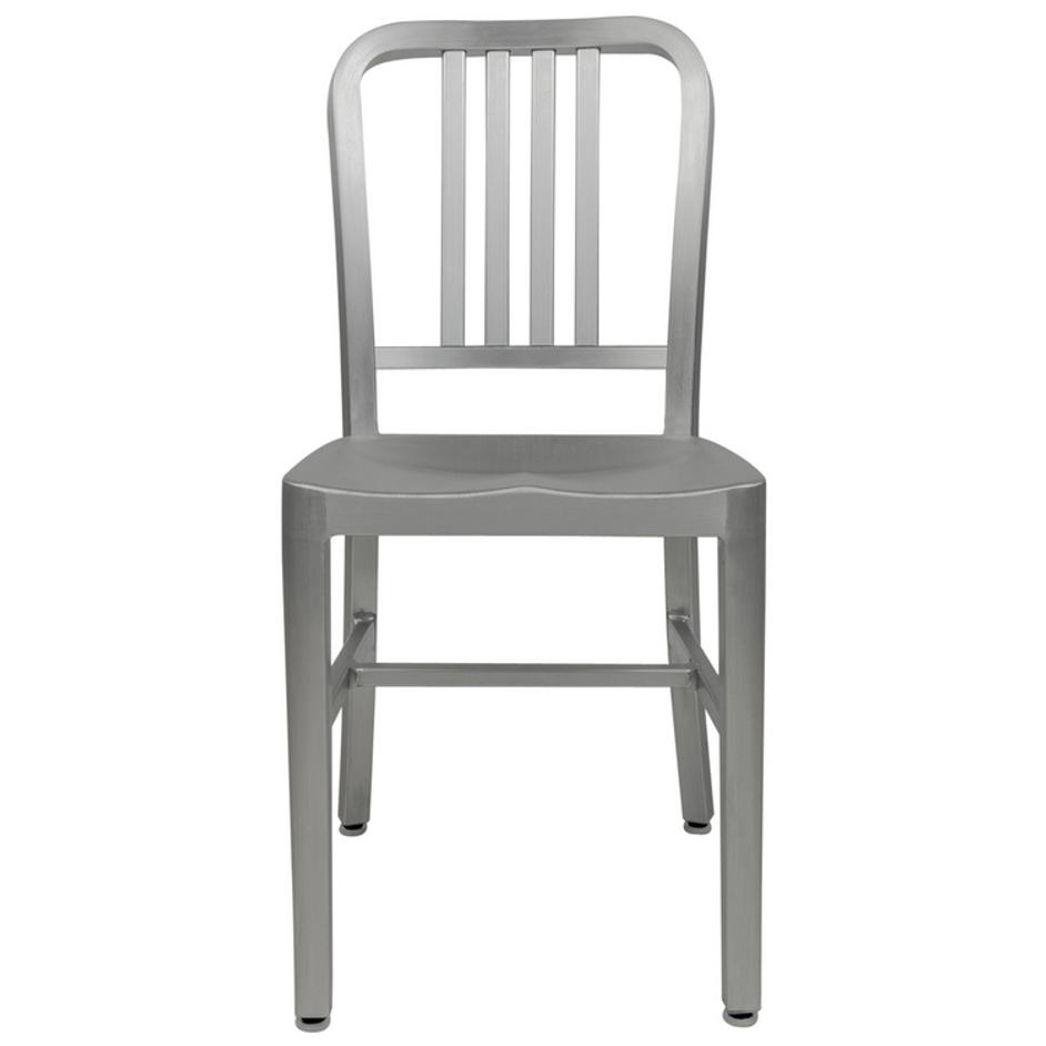 HILLEROD SIDE DINING CHAIR - METAL by LeisureMod