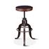 Wellington Adjusting Stool, Brown by Home Trends & Design
