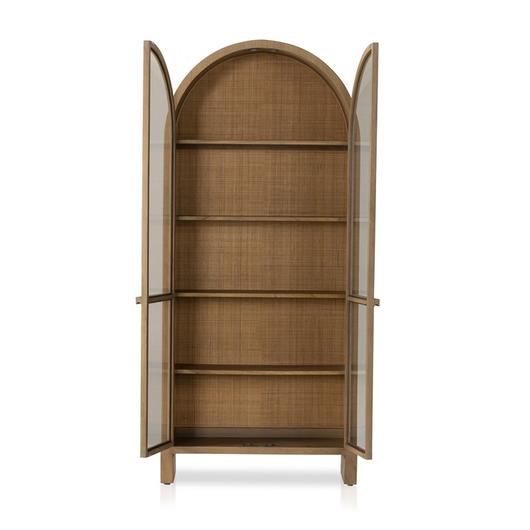 Ilana Cabinet In Burnished Mindi by FOUR HANDS