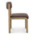 April Dining Chair Deep Brown-Set Of Two by Moes Home