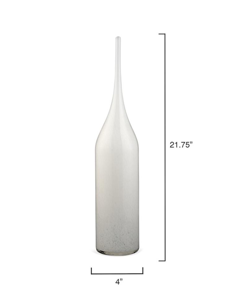 Pixie Decorative Glass Vases (set of 3), White by Jamie Young