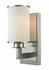 Savannah 1 Light Wall Sconce in Brushed Nickel Finish by Z-Lite