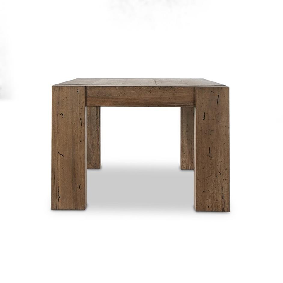 Abaso Dining Table - Rustic Wormwood Oak by Four Hands