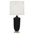 Matte Dark Coal Michael Berman Hadrian Table Lamp by Robert Abbey