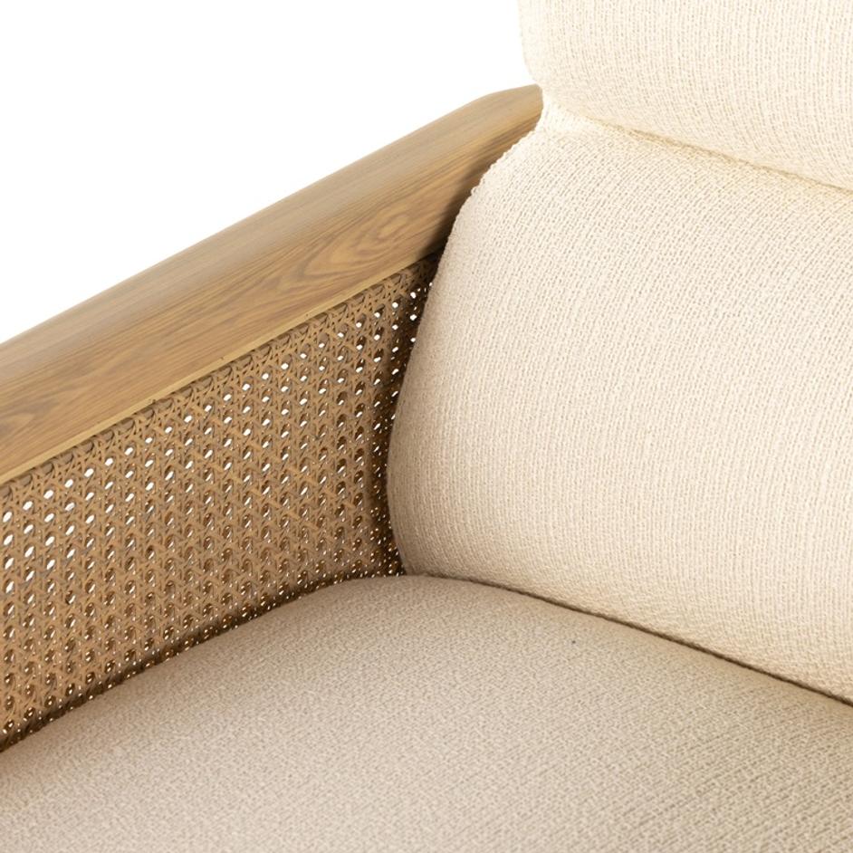 Kempsey Chair In Kerbey Ivory by FOUR HANDS