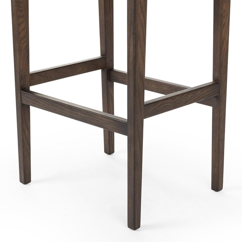 Aya Bar Stool in Sonoma Black by FOUR HANDS
