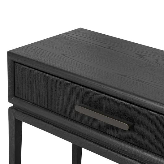 Rosenell Console Table - 60" - Black Oak Solid by Four Hands