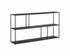 Eiffel Low Bookcase - Large - Black by Sunpan