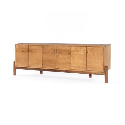 Reza Media Console-Smoked Honey by FOUR HANDS