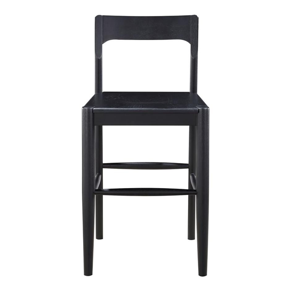 OWING COUNTER STOOL BLACK by Moes Home