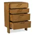 Lachlan 4 Drawer Chest Brown by Moes Home