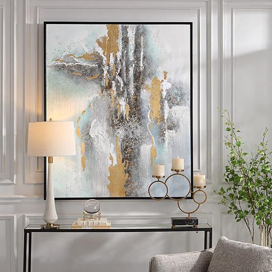 Mountain Mist Hand Painted Canvas by Uttermost