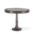 Steampunk 48-Inch Round Marble and Cast Iron Table by Home Trends & Design