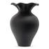 Ruffle 12 Inch Decorative Vessel Black by Moes Home