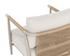 MUROS LOUNGE CHAIR - GREIGE - PALAZZO CREAM by Sunpan