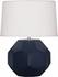 Matte Midnight Blue Franklin Accent Lamp by Robert Abbey