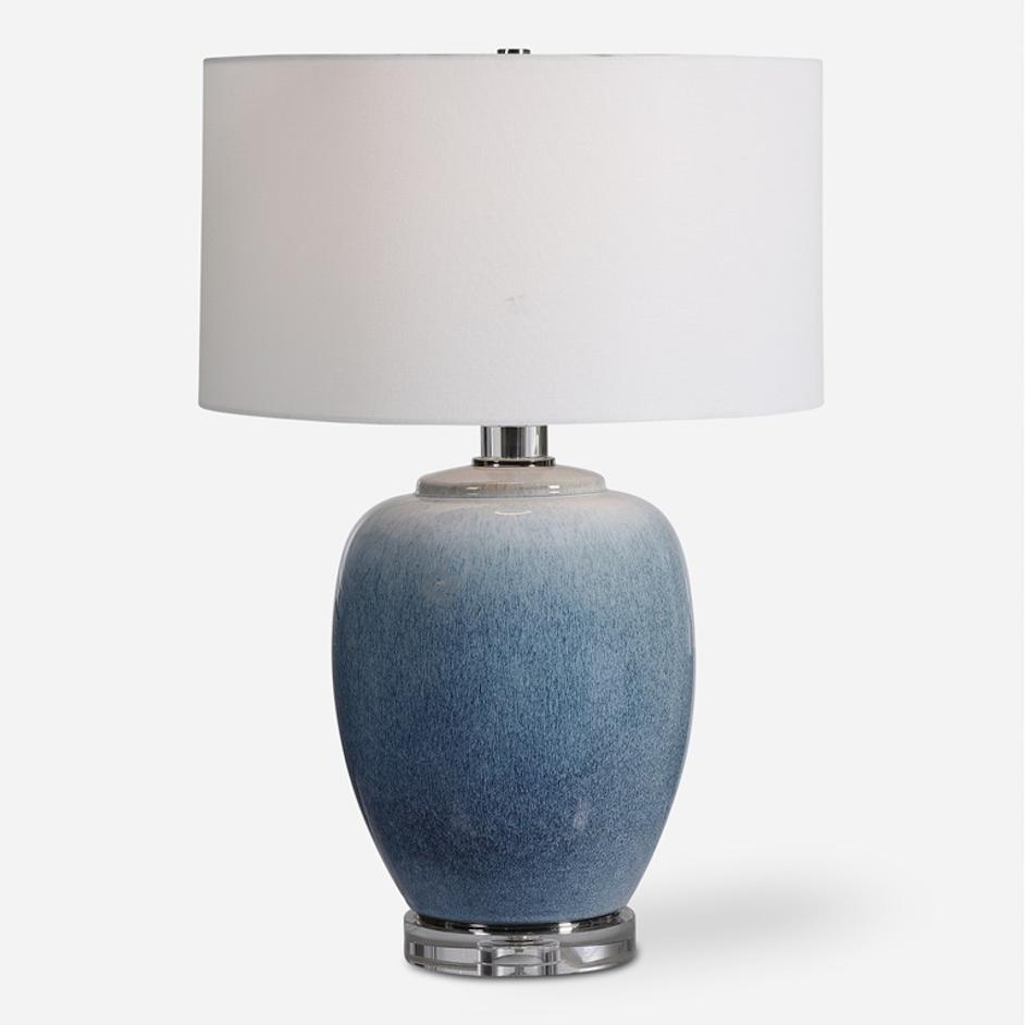 Blue Waters Ceramic Table Lamp by Uttermost
