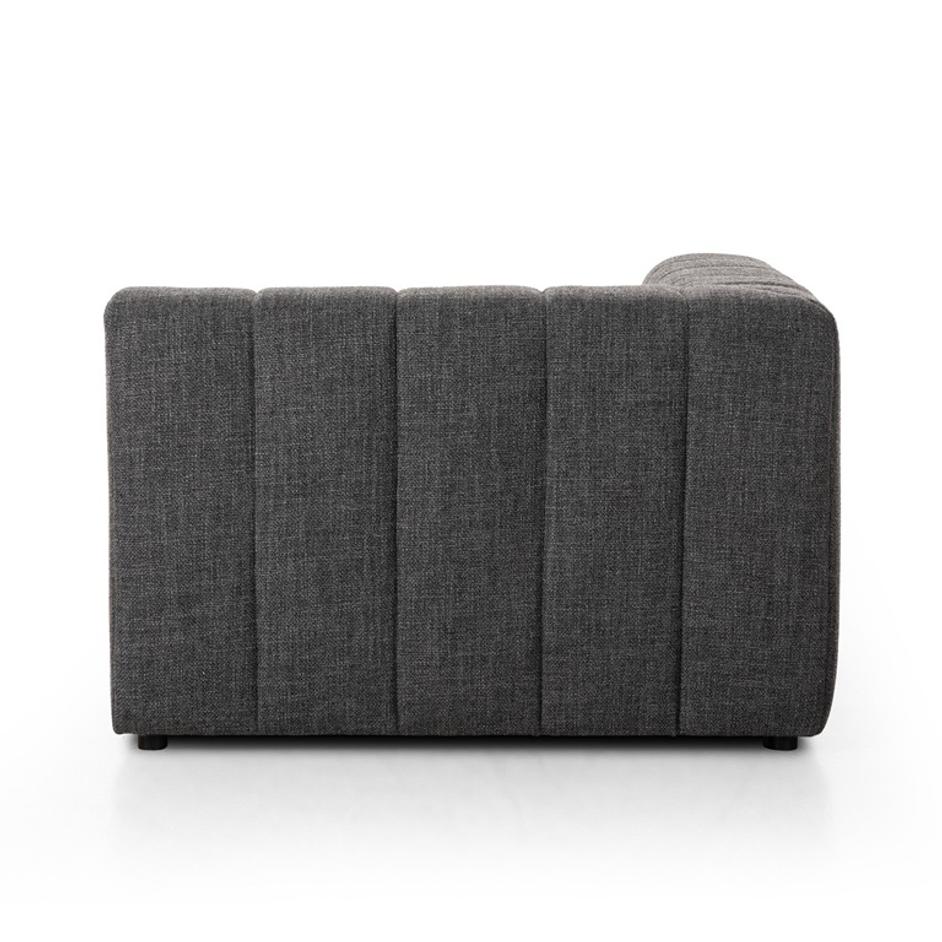 Build Your Own: Langham Channeled Sectional - Saxon Charcoal by Four Hands