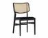ANNEX DINING CHAIR - ABBINGTON BLACK / NATURAL by Sunpan