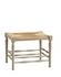 Single Seat Reed Bench by Furniture Classics