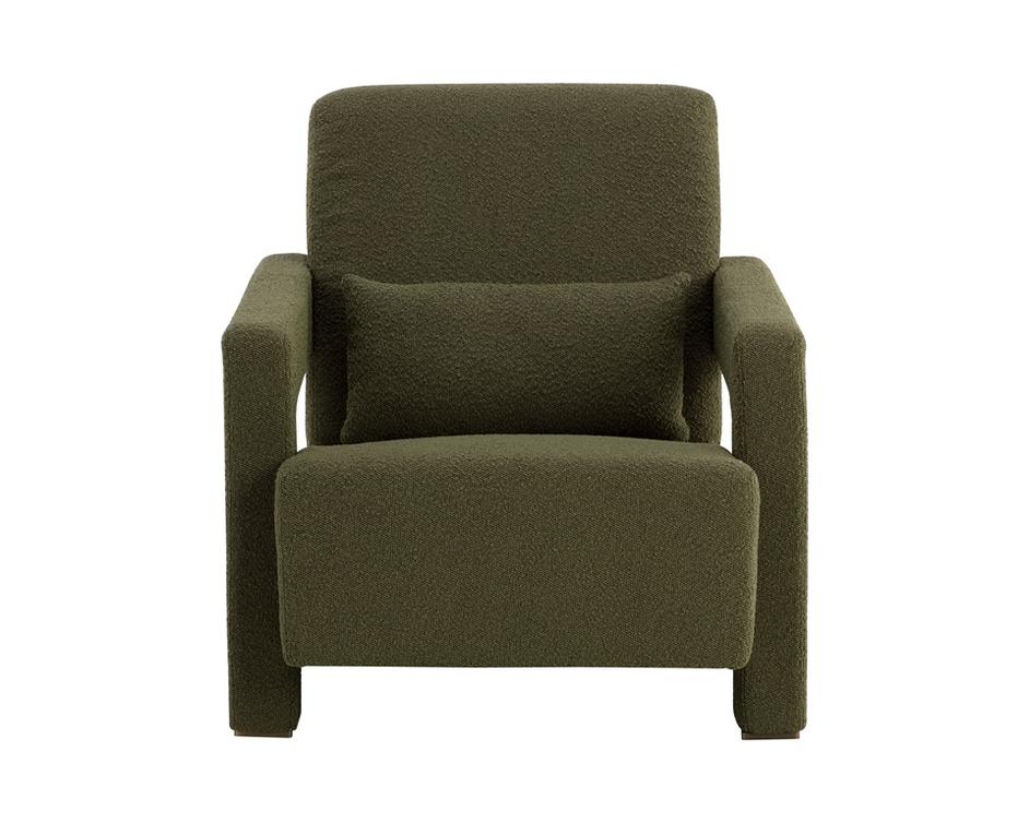 FORESTER LOUNGE CHAIR - COPENHAGEN OLIVE by Sunpan