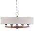Woodall 6 Light Chandelier by Uttermost