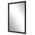 Serna Black Vanity Mirror by Uttermost