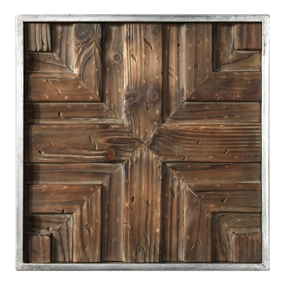 Bryndle Squares Wood Wall Decor S/9 by Uttermost