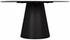 Vesuvius Dining Table, Black Steel by Noir Furniture
