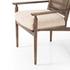 Xavier Dining Armchair In Hasselt Taupe by FOUR HANDS