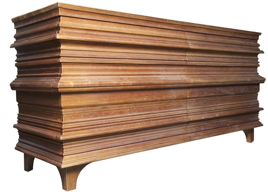 Bernard 6 Drawer, Dark Walnut by Noir Furniture