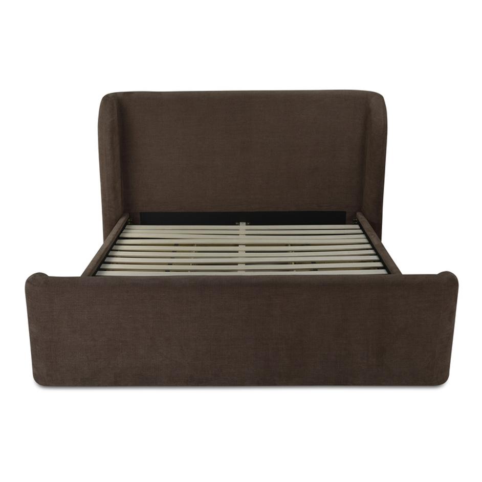 Sophia King Storage Bed Brown by Moes Home