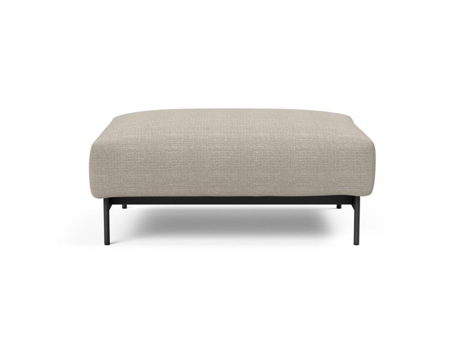 MALLOY OTTOMAN, BLACK STEEL by INNOVATION USA