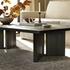 Huxley Coffee Table In Smoked Black Veneer by Four Hands