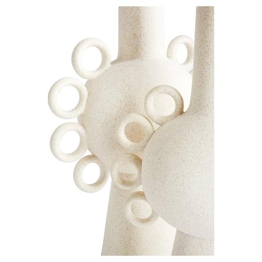 Ringlets Vase | White - Small by Cyan Design