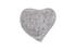 Heart Wall Tile, Chamcha Wood, Grey Stone by PHILLIPS COLLECTION
