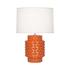 Pumpkin Dolly Accent Lamp by Robert Abbey