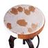 Wellington Adjusting Stool, Cowhide by Home Trends & Design