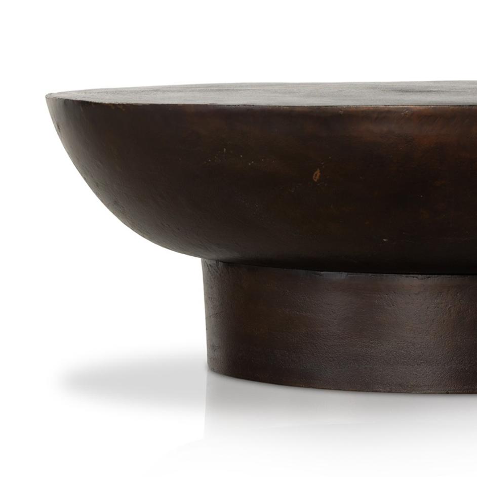 Searcy Coffee Table - Antique Rust by Four Hands