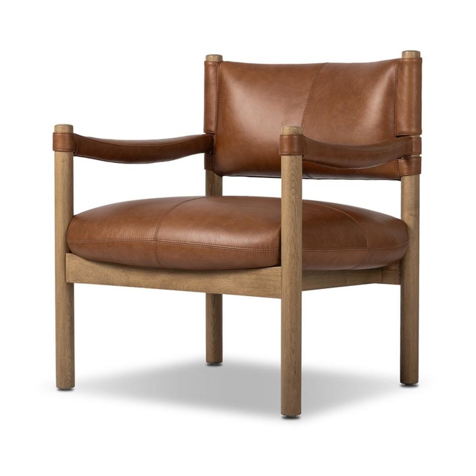 Adaline Chair In Sonoma Chestnut And Natural Oak by Four Hands