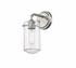 Delaney 1 Light Wall Sconce in Brushed Nickel Finish by Z-Lite
