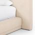Martina Bed Wide Queen in Bergamo Parchment by FOUR HANDS